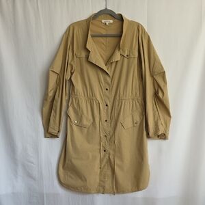 Dorothee Schumacher Brown Cotton Dress.  Size 2